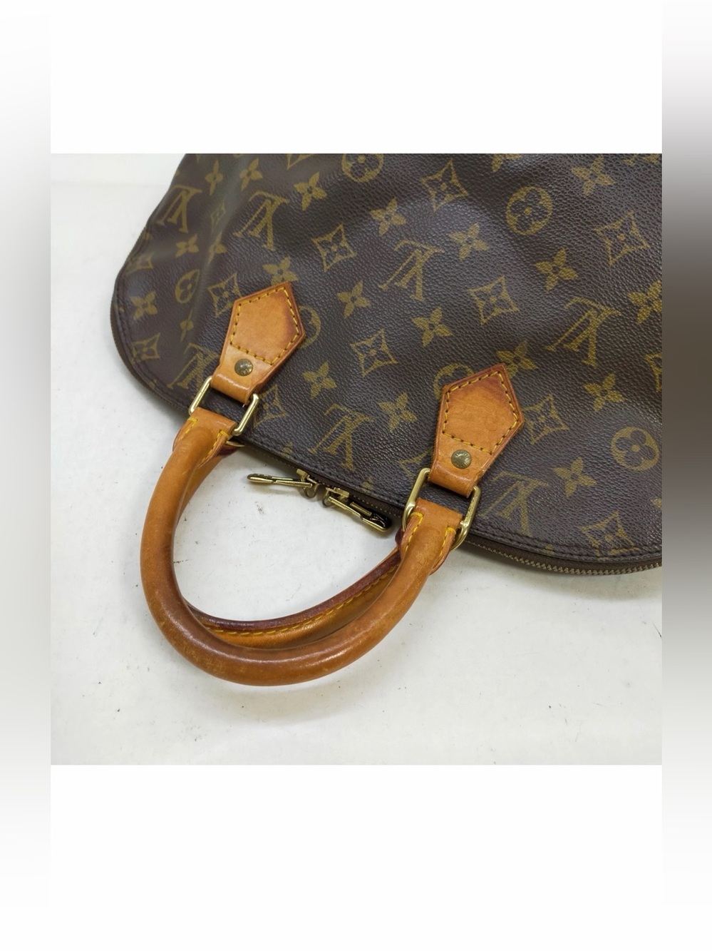 Louis Vuitton LV Hand Bag Alma Brown Monogram - Picture 4 of 12